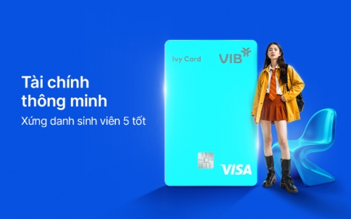 Thẻ tín dụng VIB Ivy Card – 5 lợi ích vàng mở lối tài chính thông minh cho sinh viên