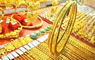Giá vàng nhẫn, vàng miếng sáng 22/4 tăng dựng đứng, xác lập mức cao chưa từng có