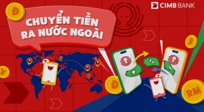 Chuyển tiền ra nước ngoài chỉ với “1 Chạm” qua Ứng dụng OCTO của CIMB Bank