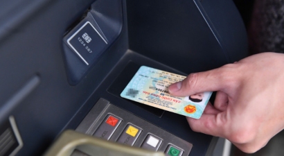 Hướng dẫn rút tiền tại cây ATM bằng căn cước công dân